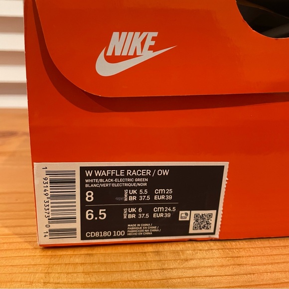 NIKE OFF-WHITE WAFFLE RACER Women’s Size 8/Men’s Size 6.5 CD8180-100 - Picture 11 of 11